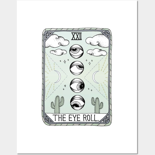 The Eye Roll Wall Art by Barlena